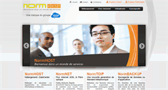 Desktop Screenshot of normhost.com